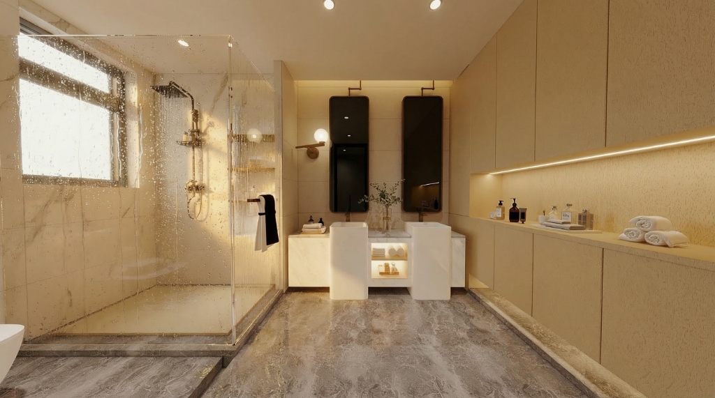 Banyo Çalışması - Tasarım 1